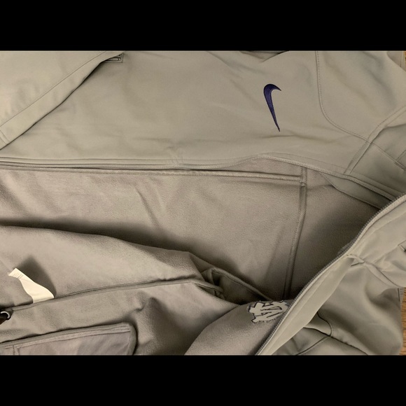 Grey Fleece Lined Zip up Jacket - Picture 2 of 6